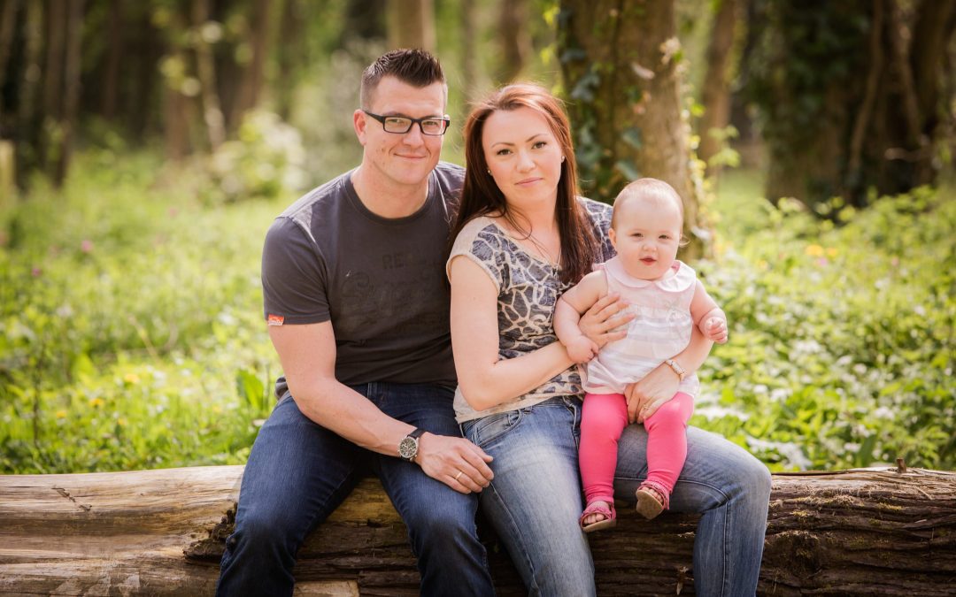 Spring Family Portrait
